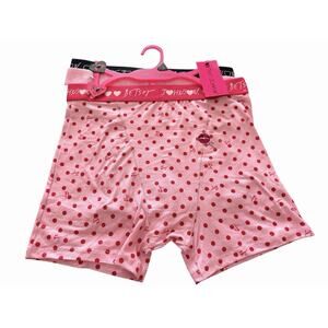 Betsey Johnson 3 Pk. Women Panties Boxer Shorts Underwear Boyshorts Large